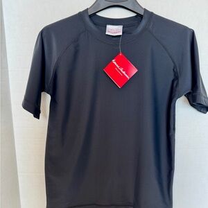 Hanna Andersson Black Short Sleeve Rash Guard NWT